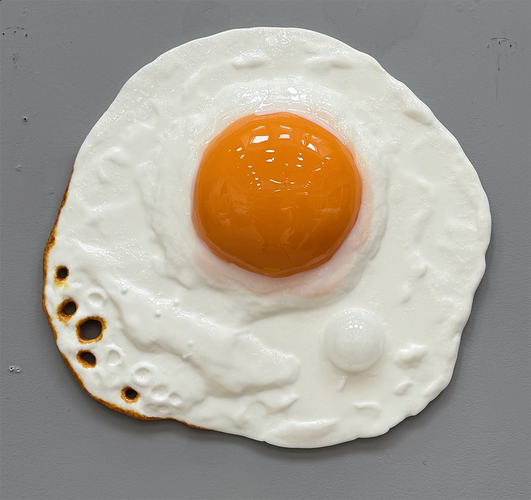 Fried egg #8/12 (Sunny side up series)