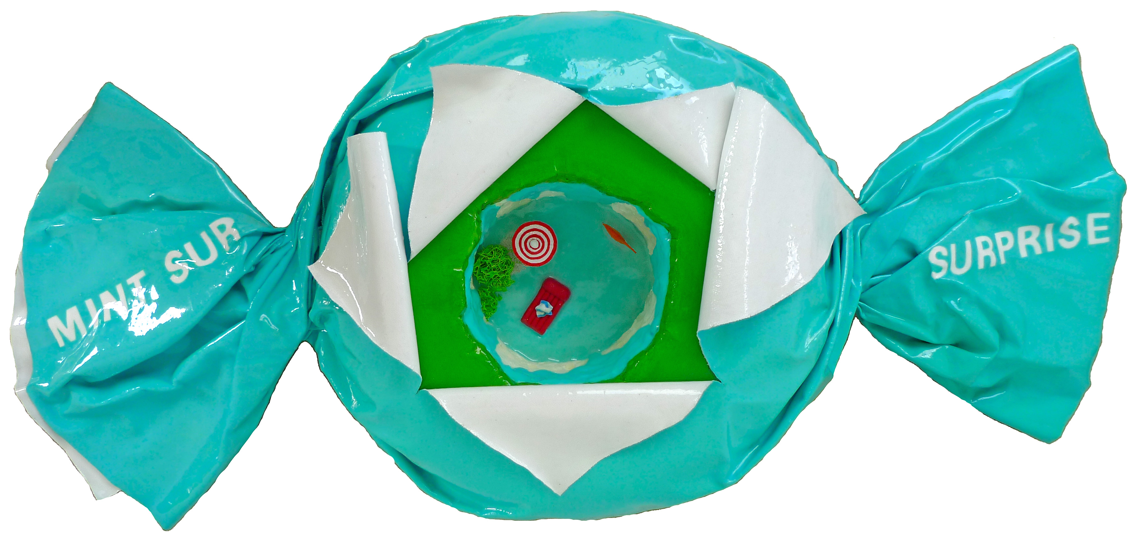 Barbara Storck-Brundrett: Bonbon # 377 (mint surprise)