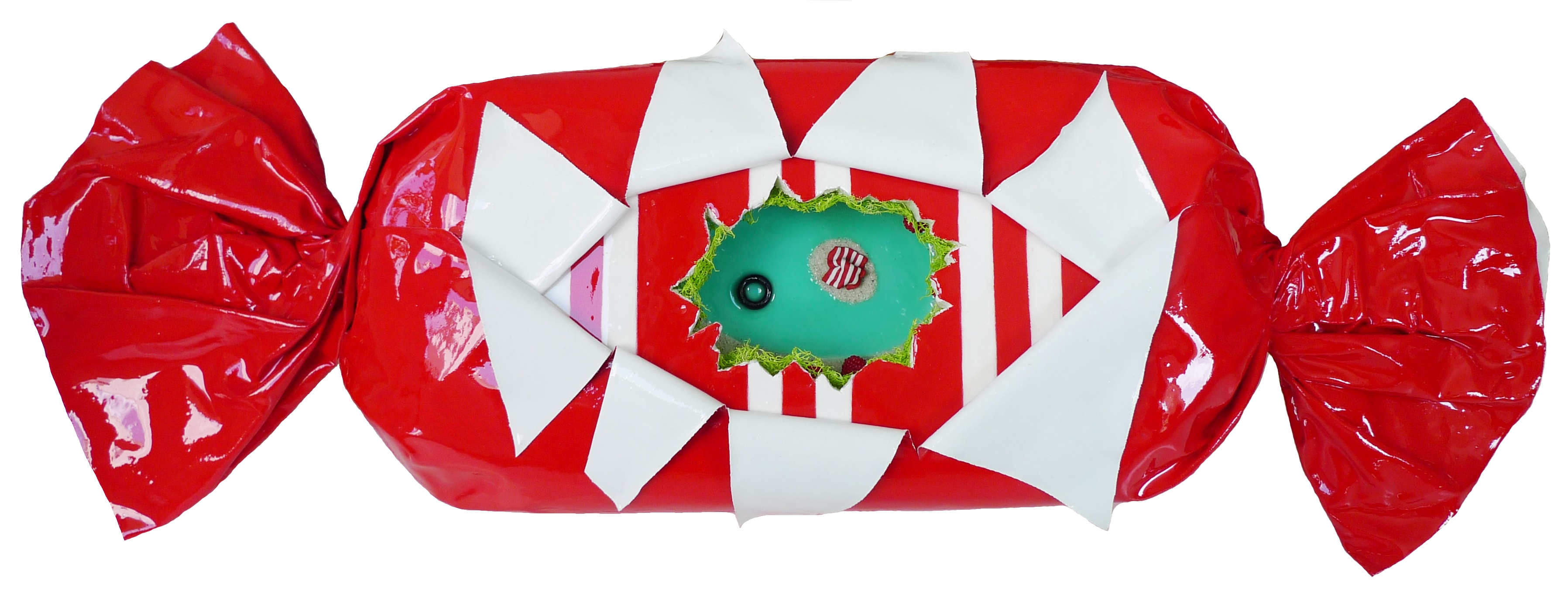 Barbara Storck-Brundrett: Bonbon #383 (Himbeer-Surprise)
