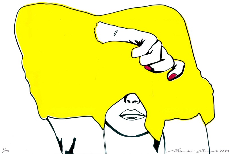 Werner Berges: Shirt (gelb)