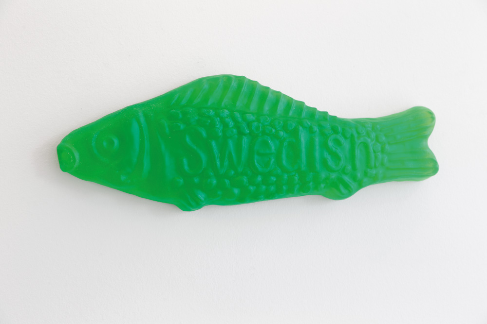 Doppelklick öffnet Großansicht Peter Anton: Swedish Fish (green)