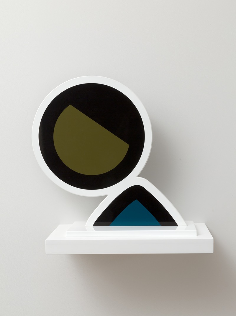 Julian Opie: Faime (aus der Serie "Heads")