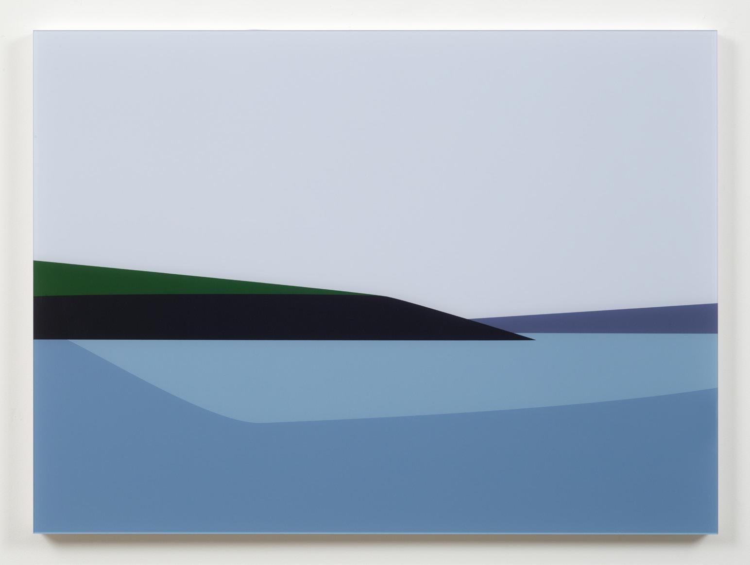 Julian Opie: Cornish Coast 2 Polridmouth Coast