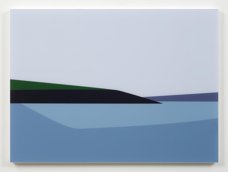 Julian Opie: Cornish Coast 2 Polridmouth Coast