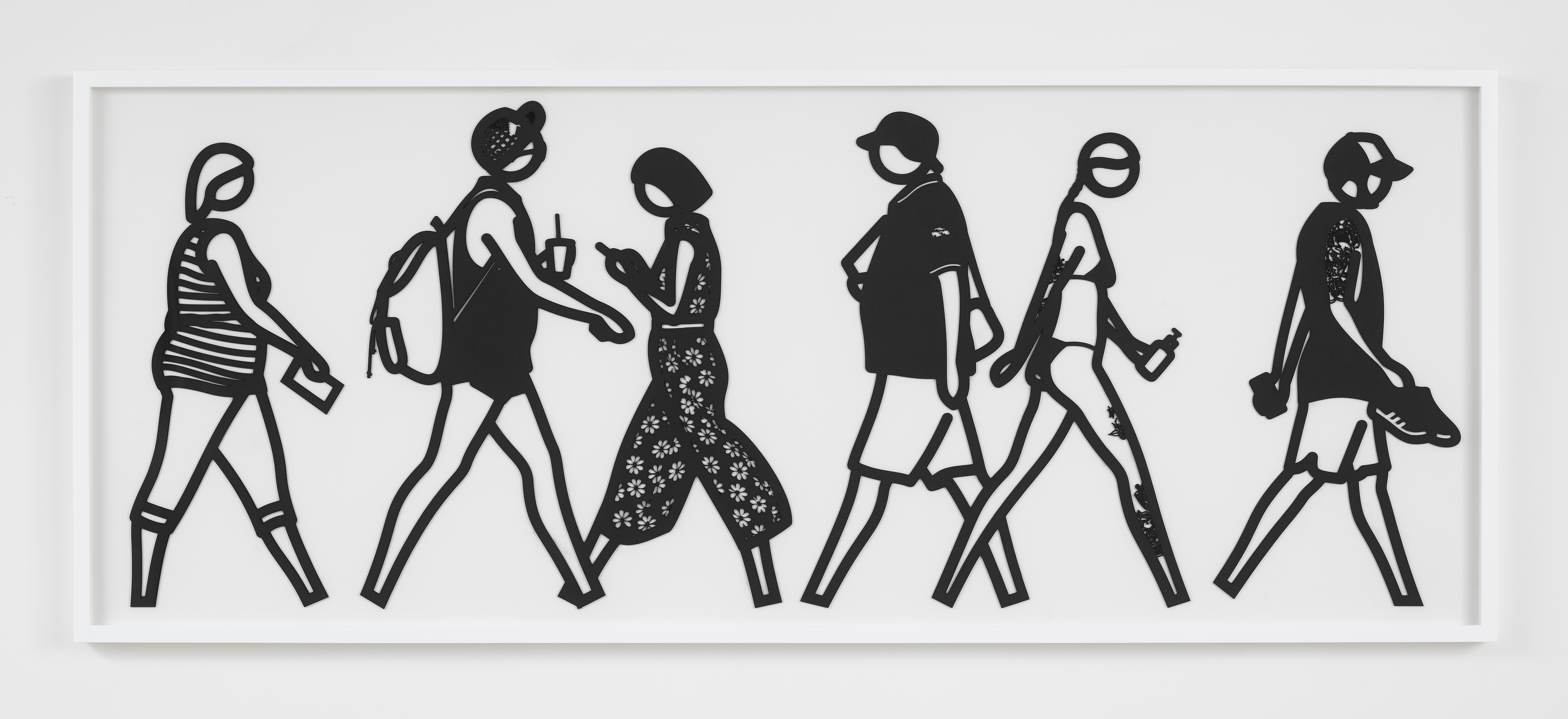Julian Opie: Walking in Melbourne 2