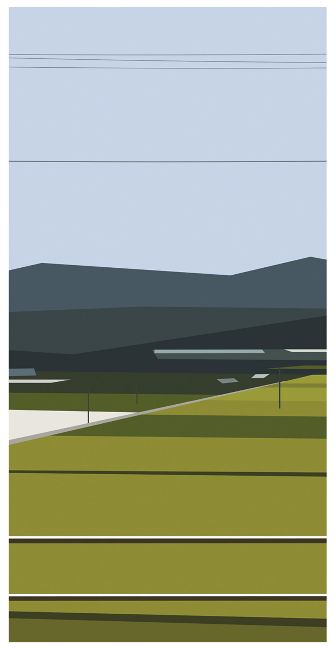 Julian Opie: Seoul to Busan 4