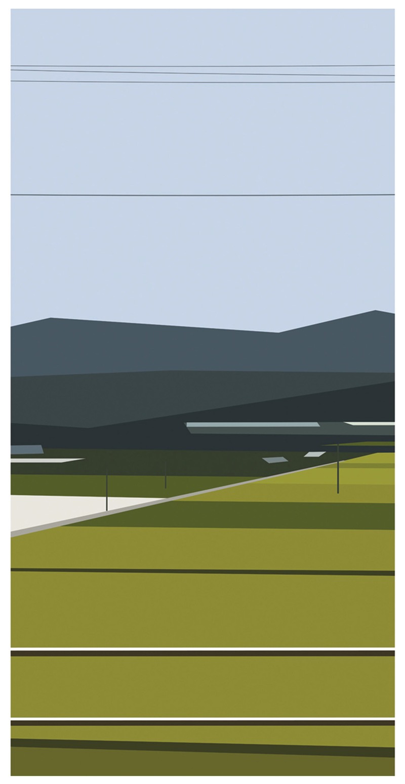 Julian Opie: Seoul to Busan 4