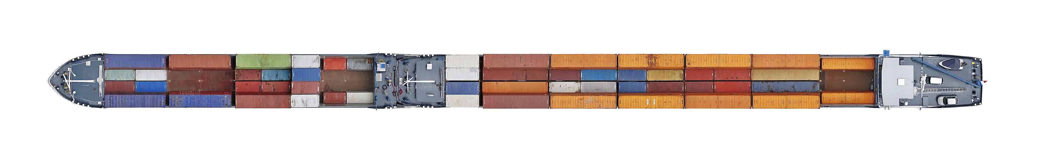 Doppelklick öffnet Großansicht Dirk Brömmel: Schiff # 25 Containerschiff