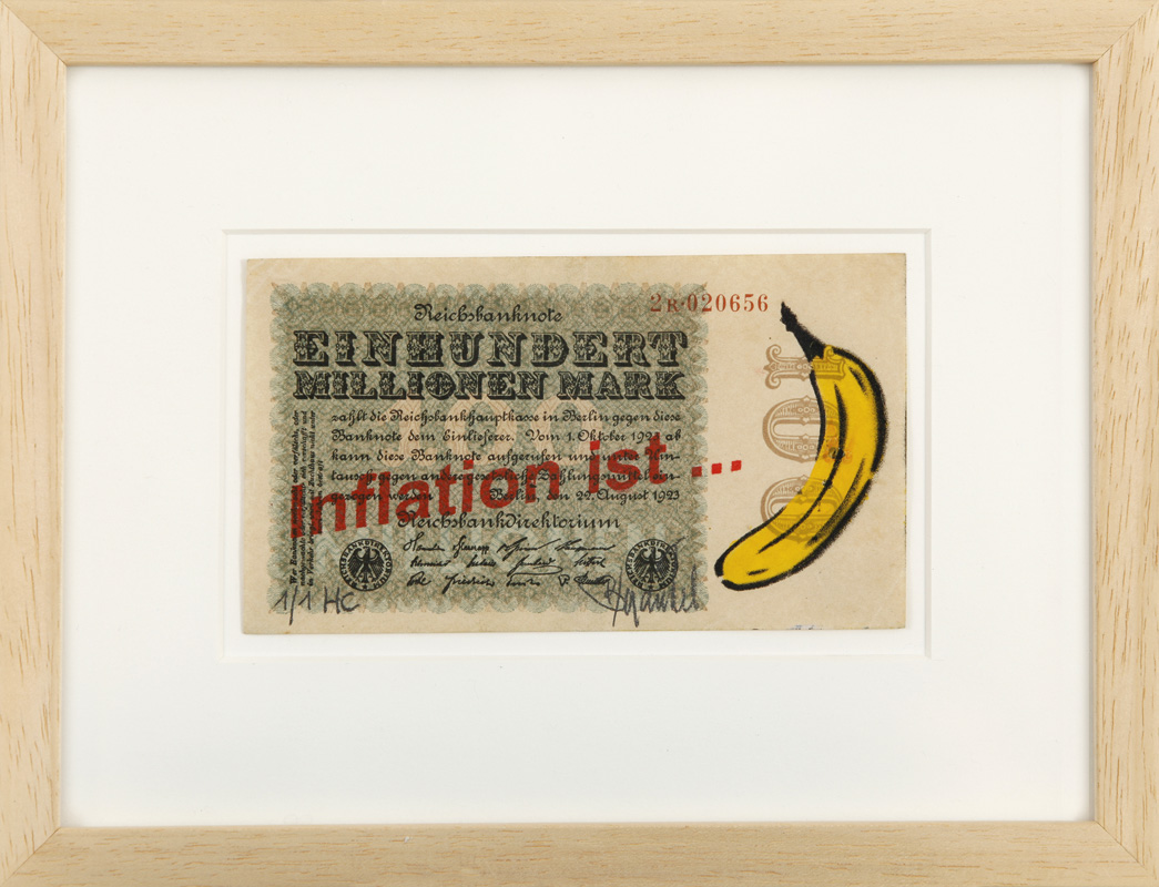 Thomas Baumgärtel: Inflation ist ... Banane
