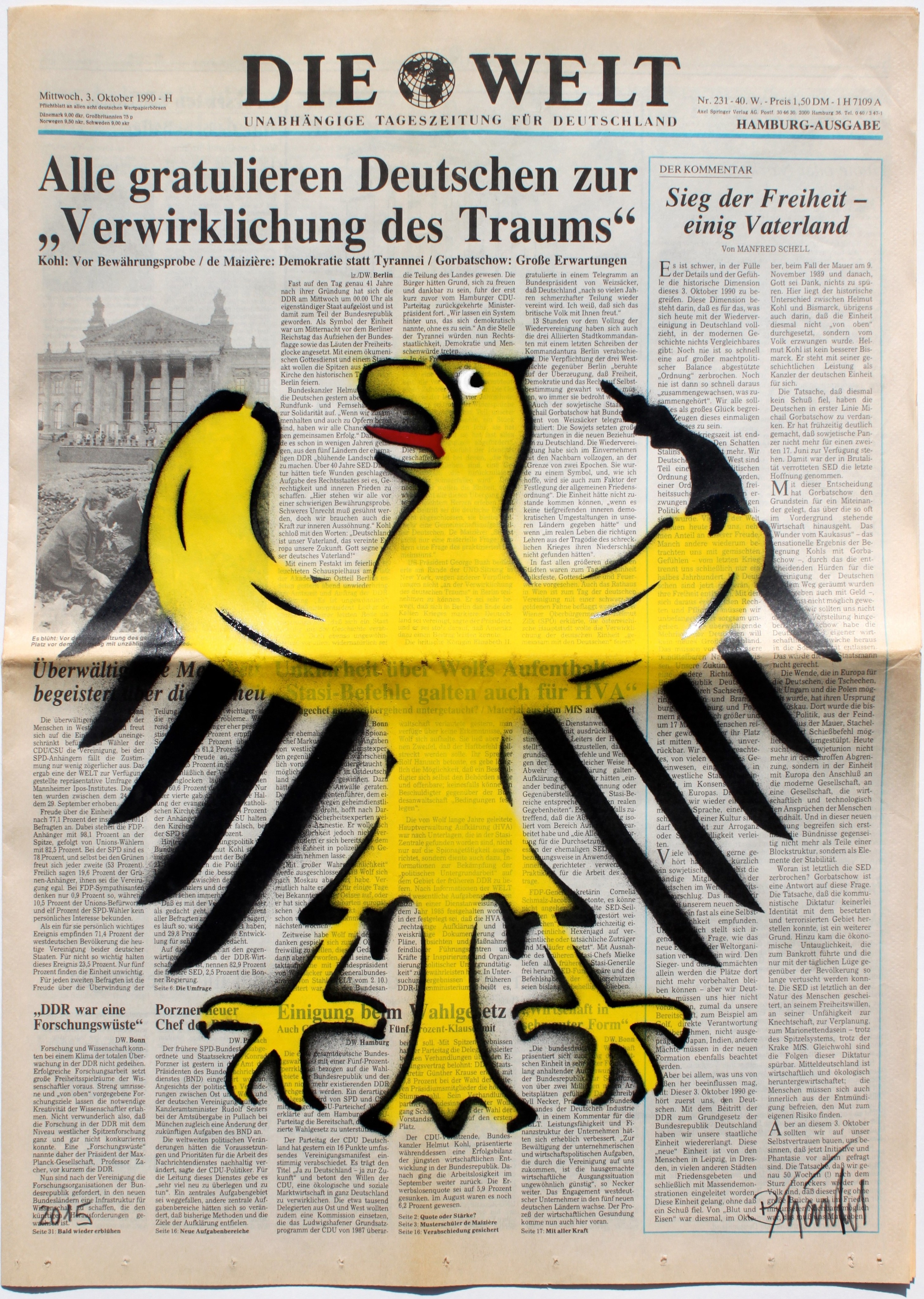 Thomas Baumgärtel: Sieg der Freiheit