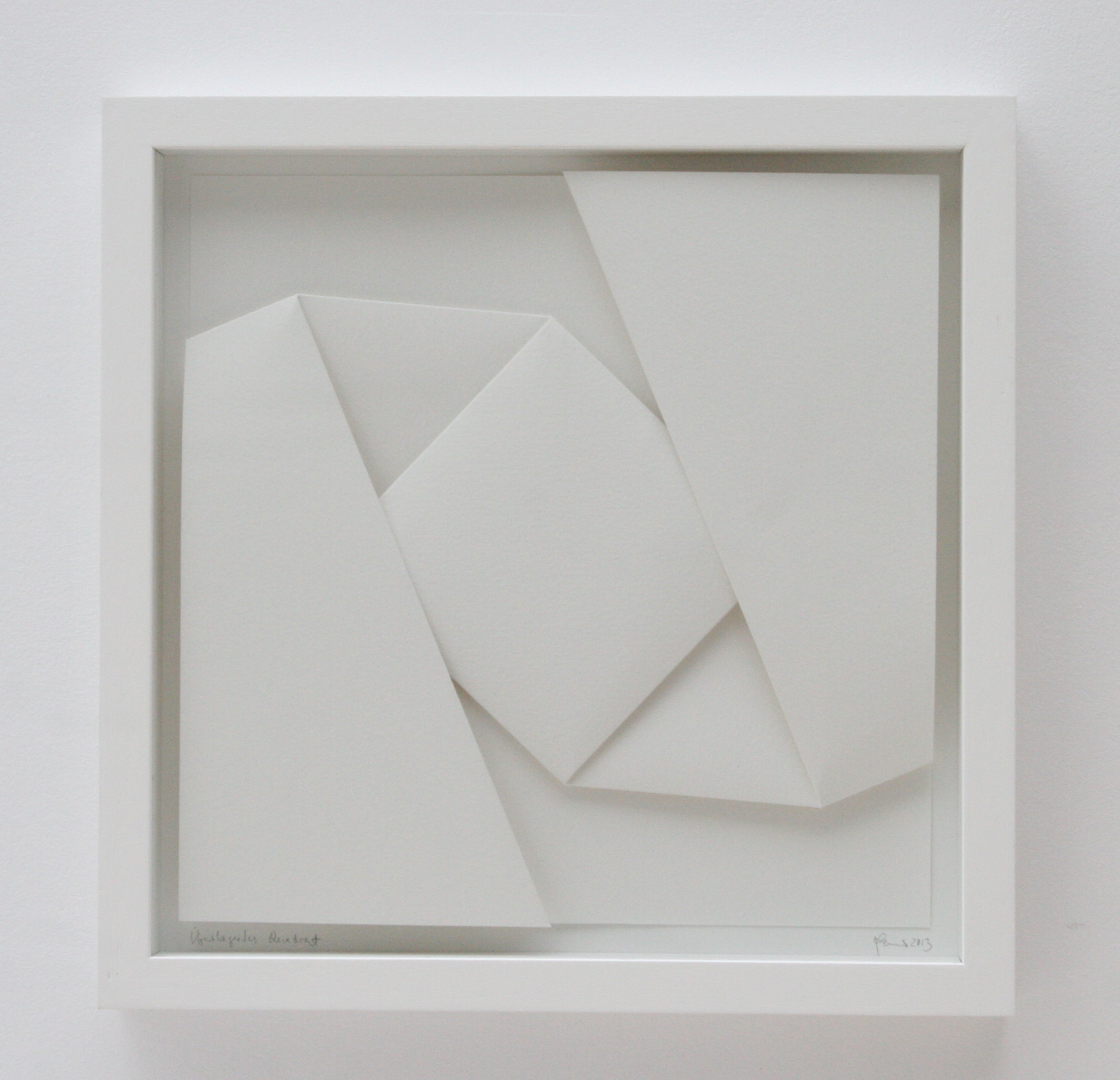 Peter Weber: Überlagertes Quadrat