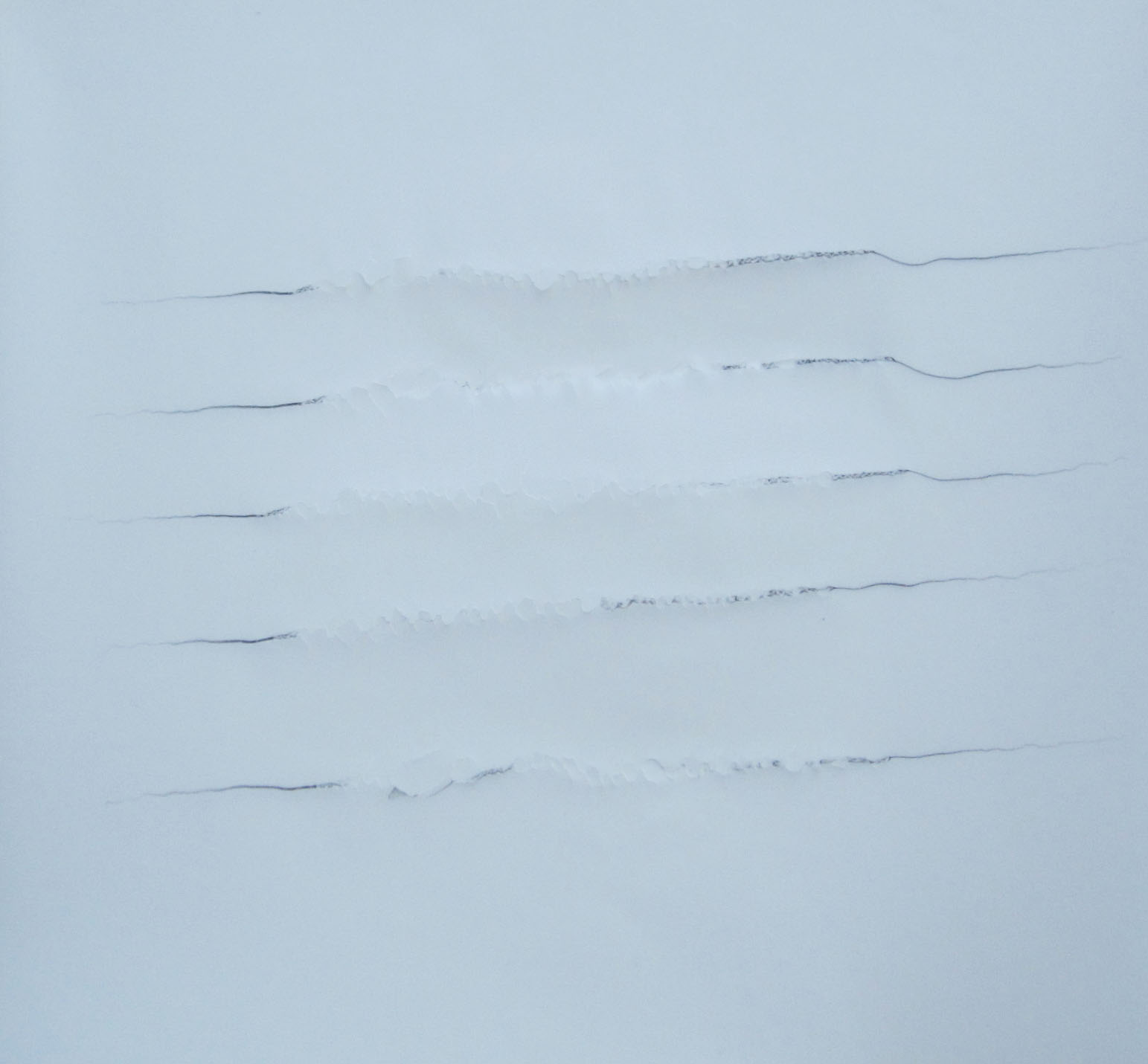 Papierrelief weiß - 17-XI-85-6