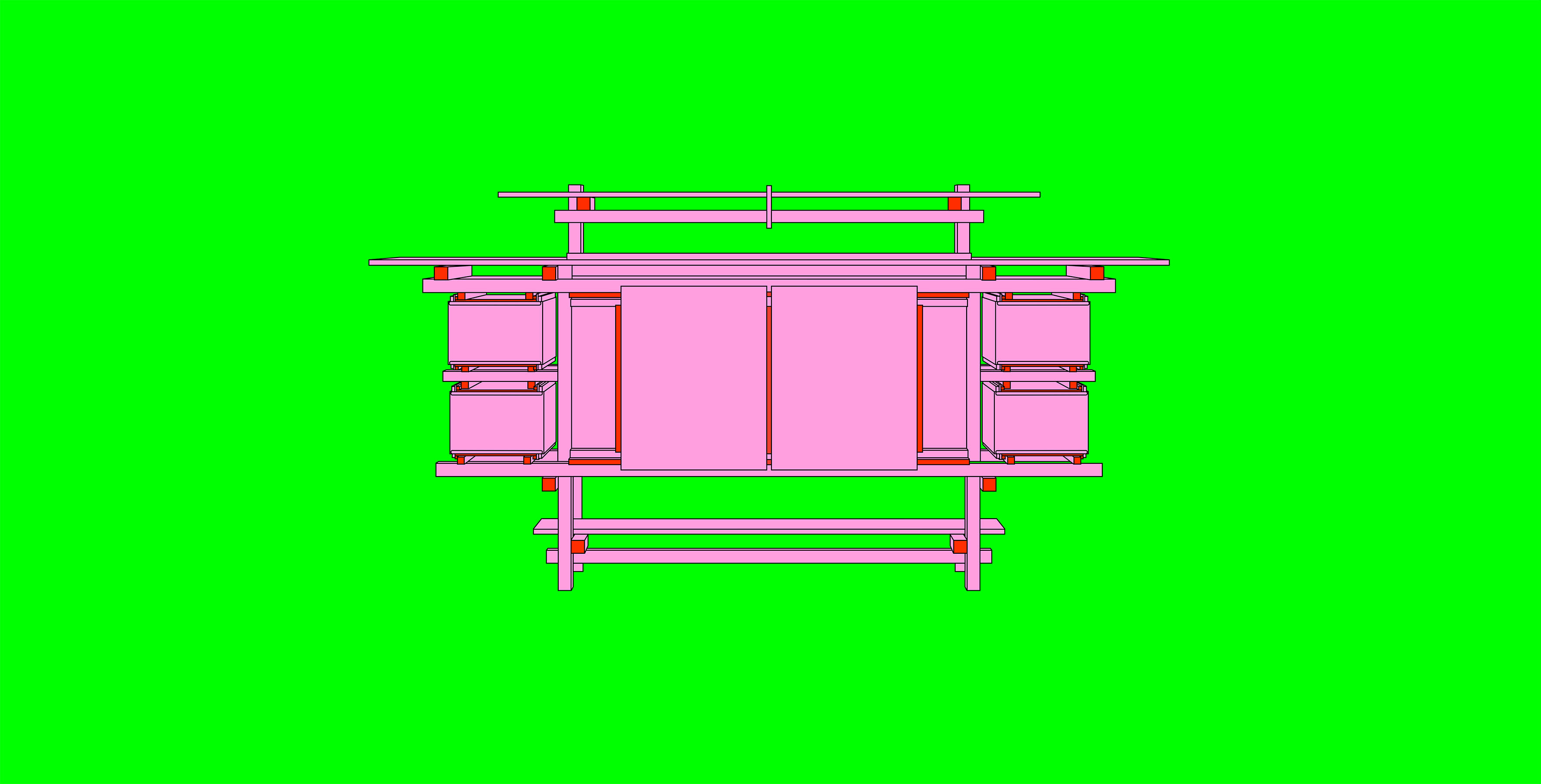 Michael Craig-Martin: Design and Architecture (Gerrit Rietveld - part 1 of diptychon)