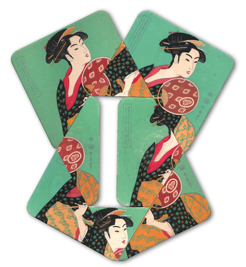 Albrecht Wild: Ukiyo-e VIII (Utamaro 3_2)