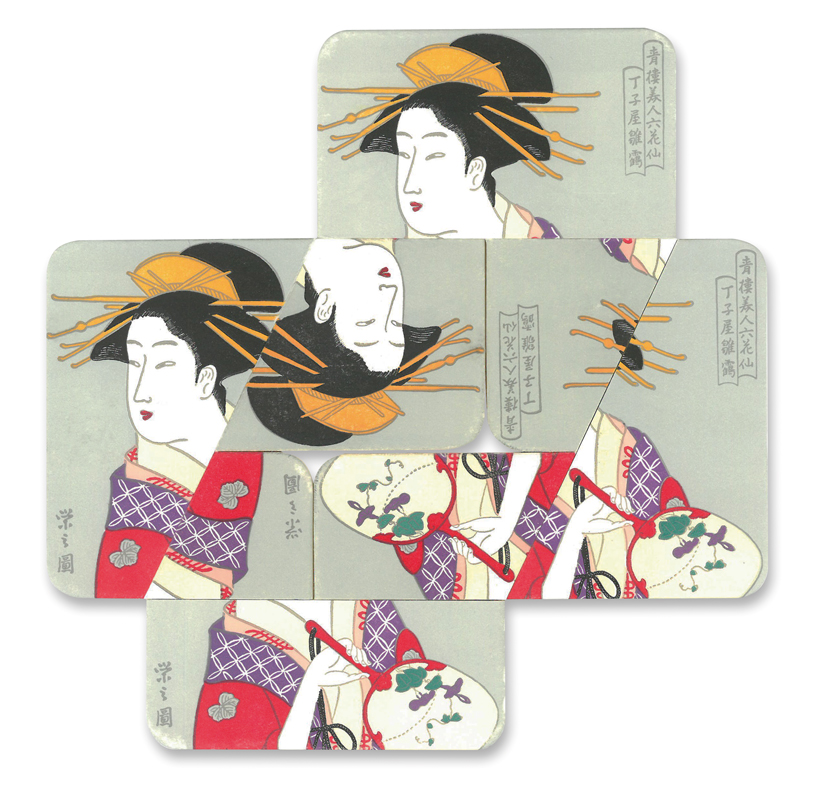 Albrecht Wild: Ukiyo-e XXIX (Utamaro 11_1)