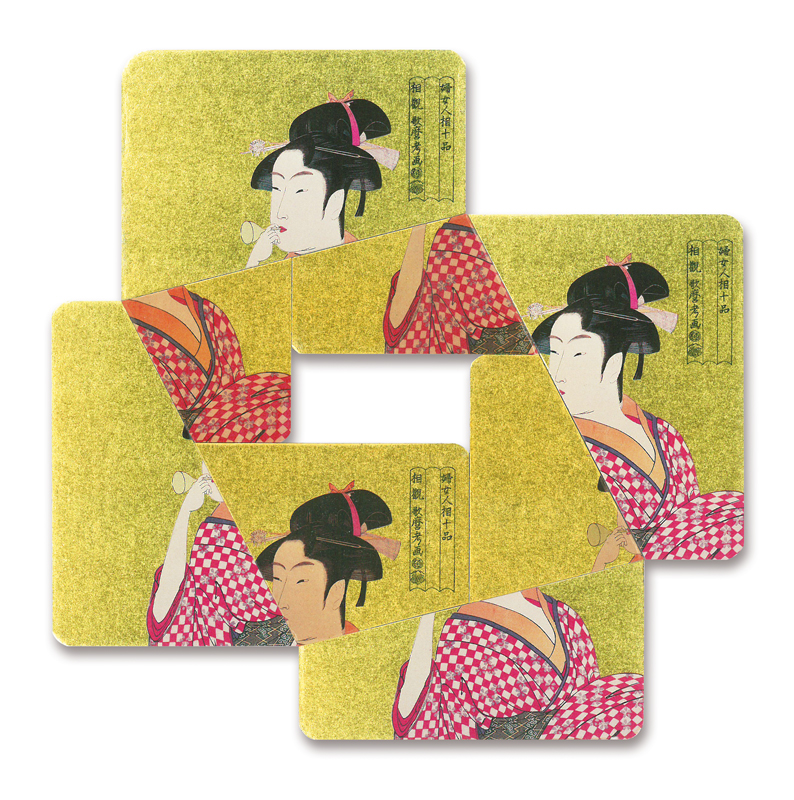 Albrecht Wild: Ukiyo-e XXX (Utamaro 12_1)
