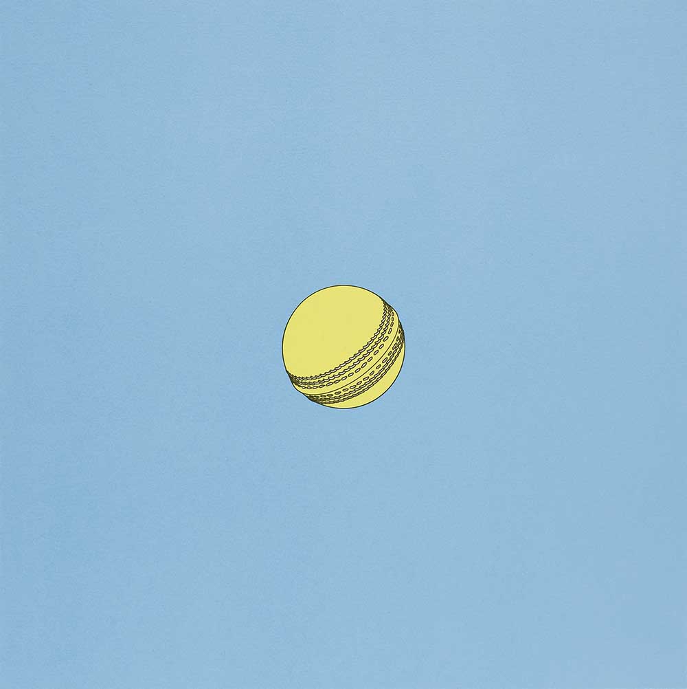 Michael Craig-Martin: Sports Balls (Cricket ball)