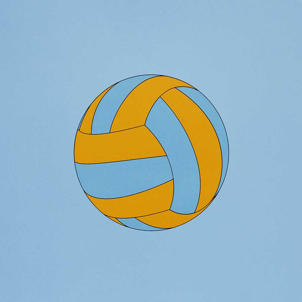 Michael Craig-Martin: Sports Balls (Volleyball)