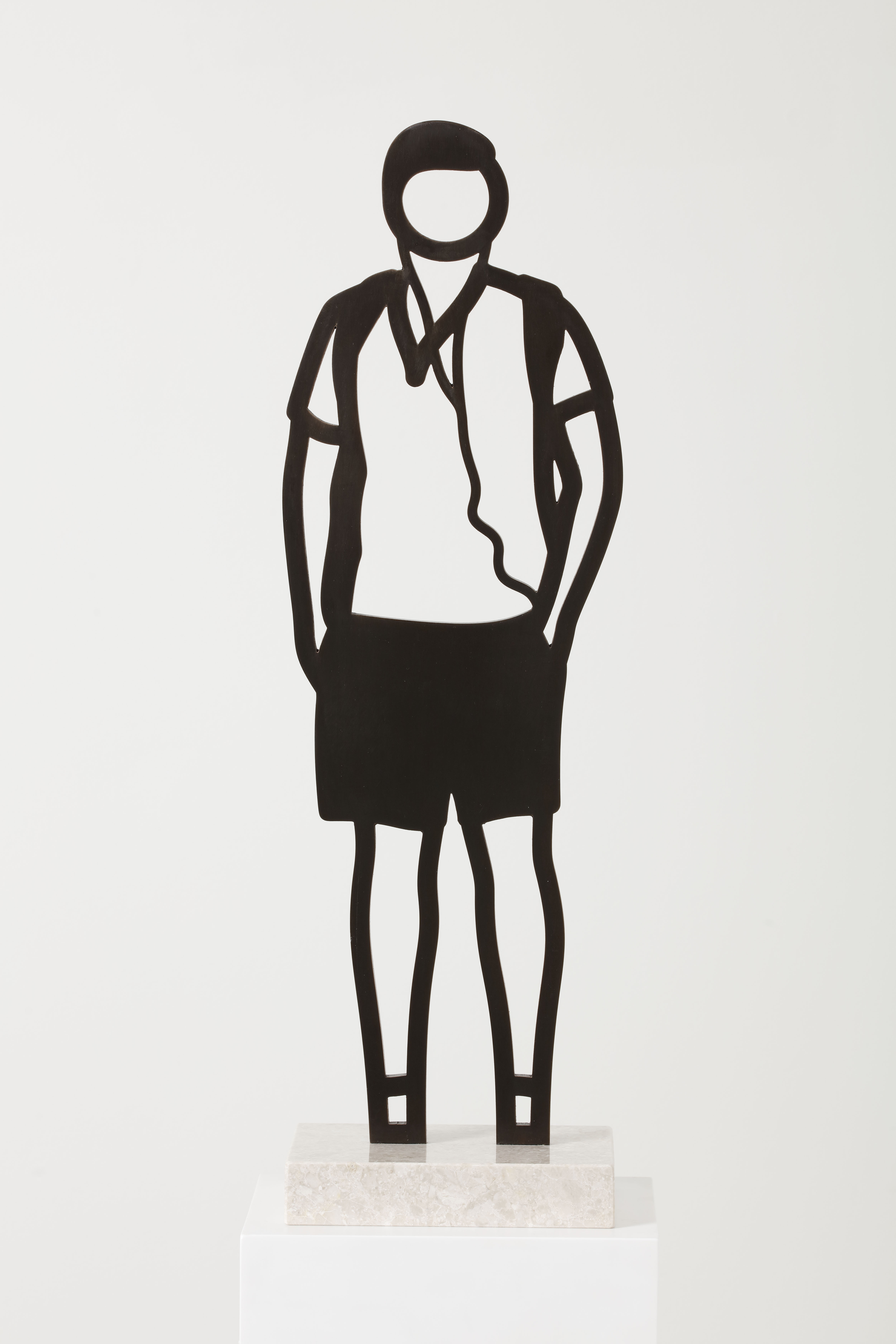 Julian Opie: Earphones (from Boston Statuettes)