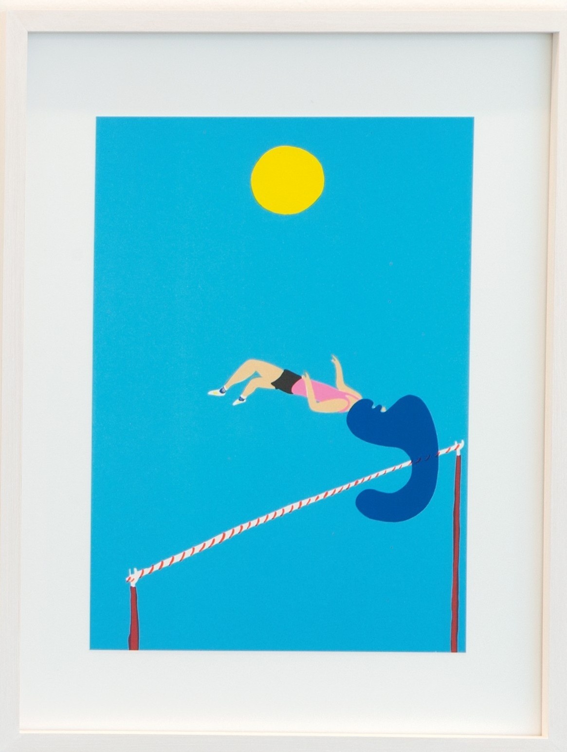 Peter McDonald: High Jump (gerahmt)
