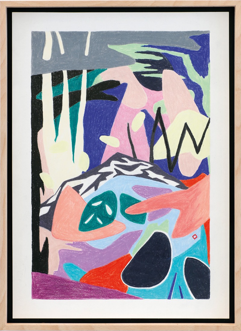 Leonard Korbus: AD 02 (Abstract drawing)