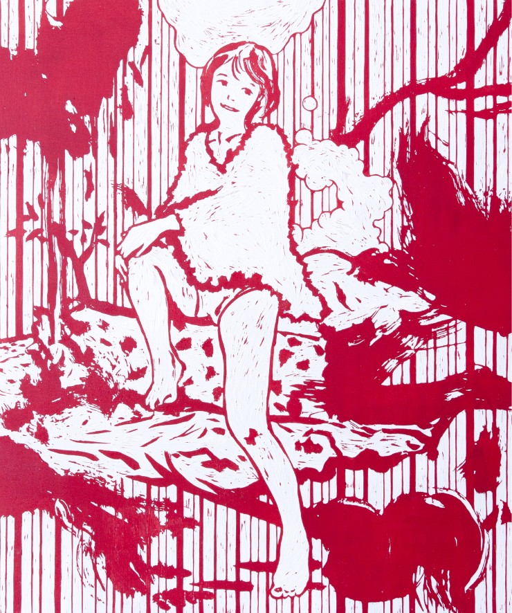 Kenichi Yokono: sitting on a tree