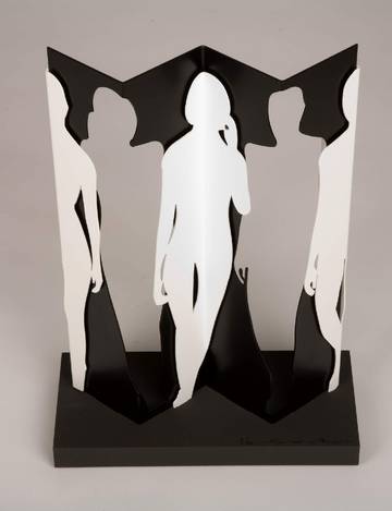 Doppelklick für Großansicht Jede Menge Leute II (Skulpturenedition) 2006