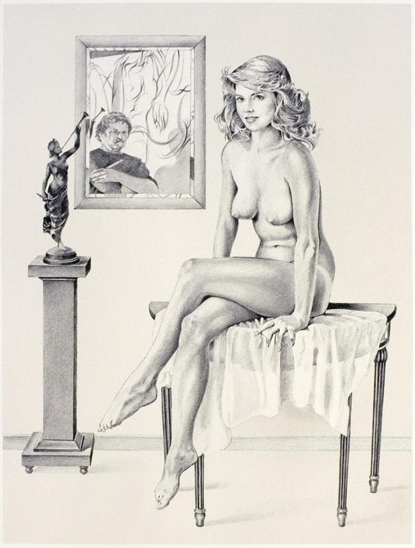 Doppelklick für Großansicht Portrait d'une jeunne fille americaine (The Voyeur)