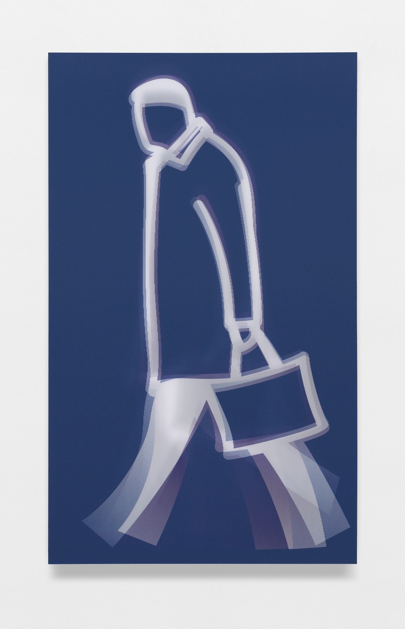 Leather bag (aus der Serie "Old Street Walkers")