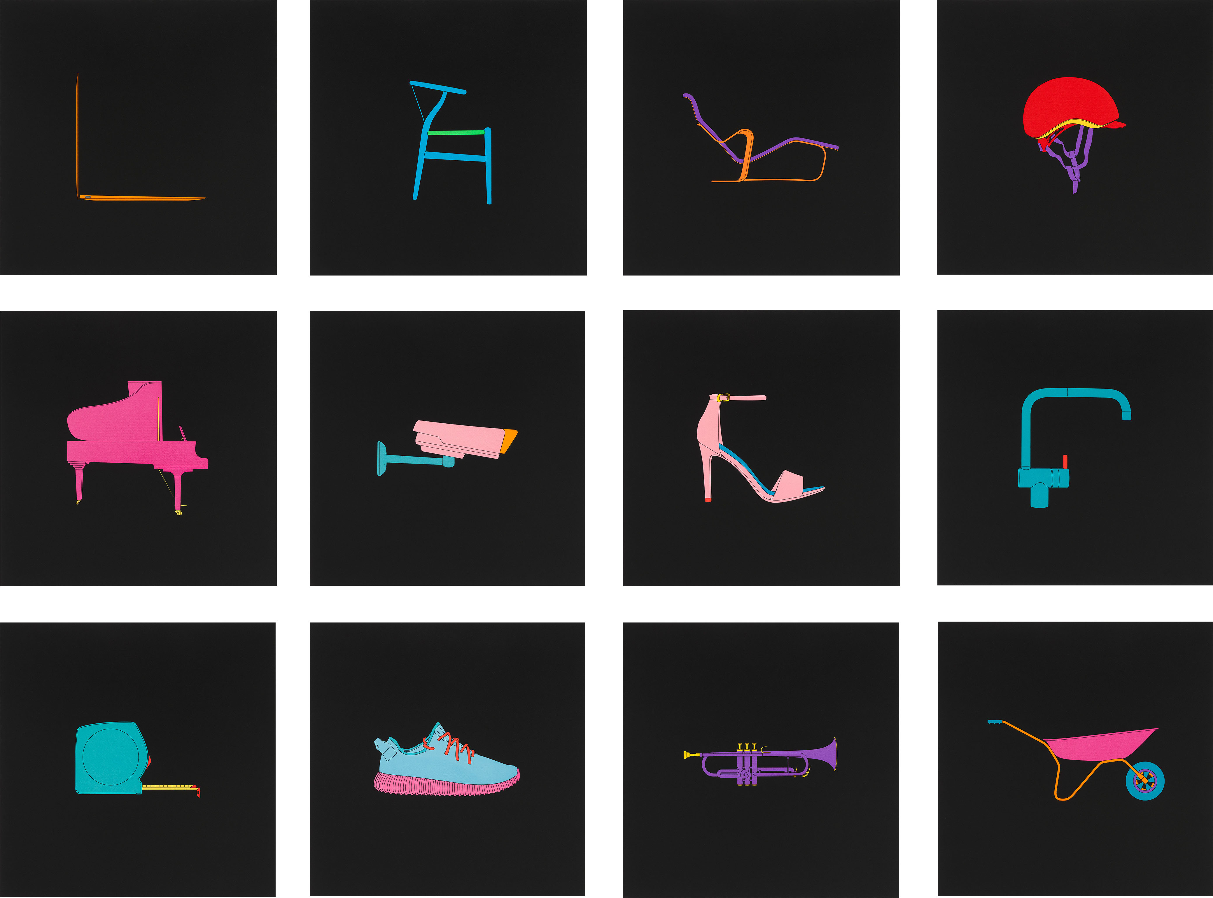Michael Craig-Martin und Julian Opie: Neue Editionen