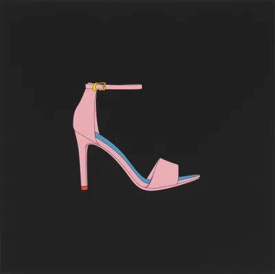 Doppelklick öffnet Großansicht Michael Craig-Martin: Stiletto (aus der Serie Profiles)