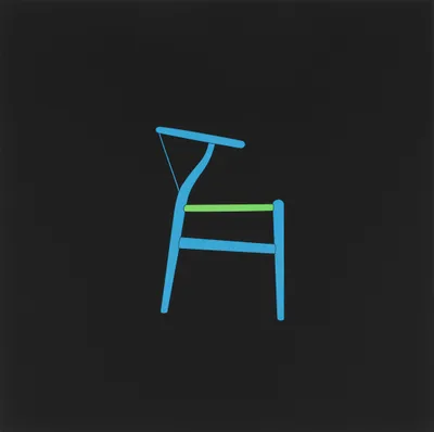 Doppelklick öffnet Großansicht Michael Craig-Martin: Chair (aus der Serie Profiles)