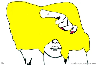 Werner Berges: Shirt (gelb)