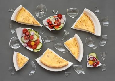 Steve Johnson: Still Life (Quiche Lorraine)