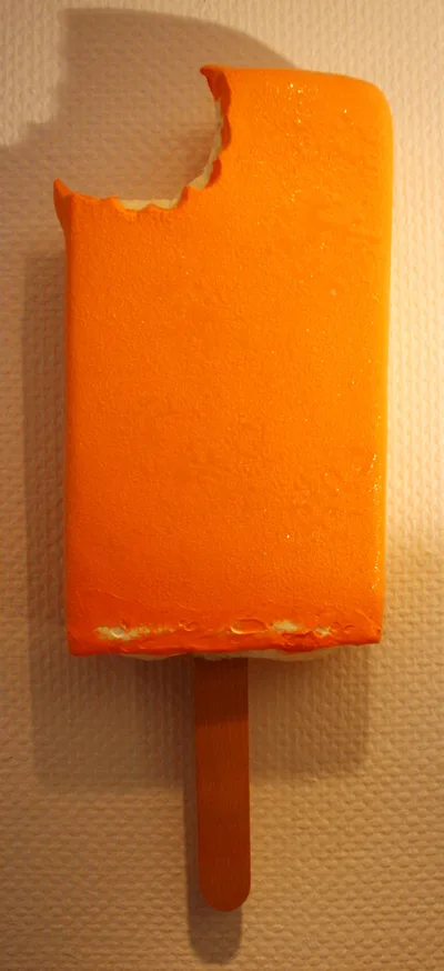 Doppelklick öffnet Großansicht Peter Anton: Orange bar 2006/1