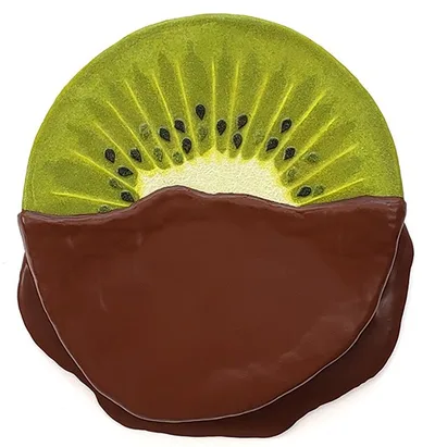 Peter Anton: chocolate dipped kiwi