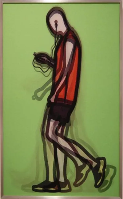 Julian Opie: mechanic
