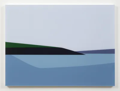Doppelklick öffnet Großansicht Julian Opie: Cornish Coast 2 Polridmouth Coast