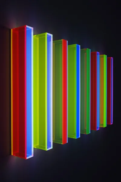 Doppelklick öffnet Großansicht colourmirror rhine I (a-h), 8 Arbeiten