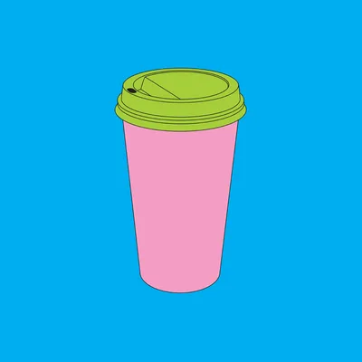 Michael Craig-Martin: Takeaway coffee
