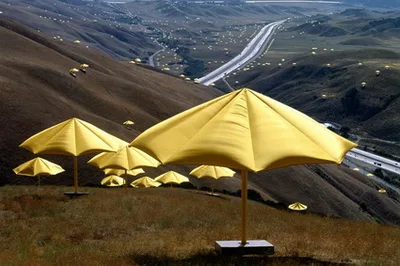 Christo, Jeanne-Claude, Volz: The Umbrellas - TE-510
