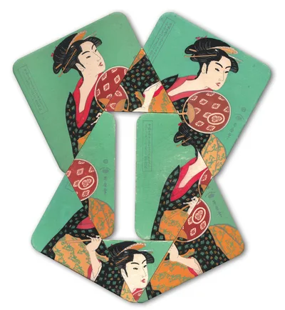 Albrecht Wild: Ukiyo-e VIII (Utamaro 3_2)