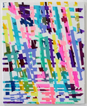 Ruri Matsumoto: scramble tape white #6