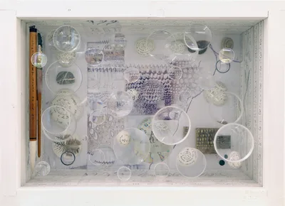 Mary Bauermeister: Kommentarbox zu einem Werk von 1964. Hommage à Brian Doherty