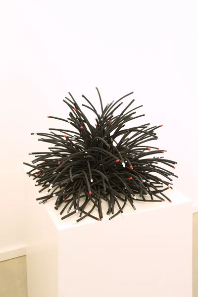 Bean Finneran: Black cone with red and white tips