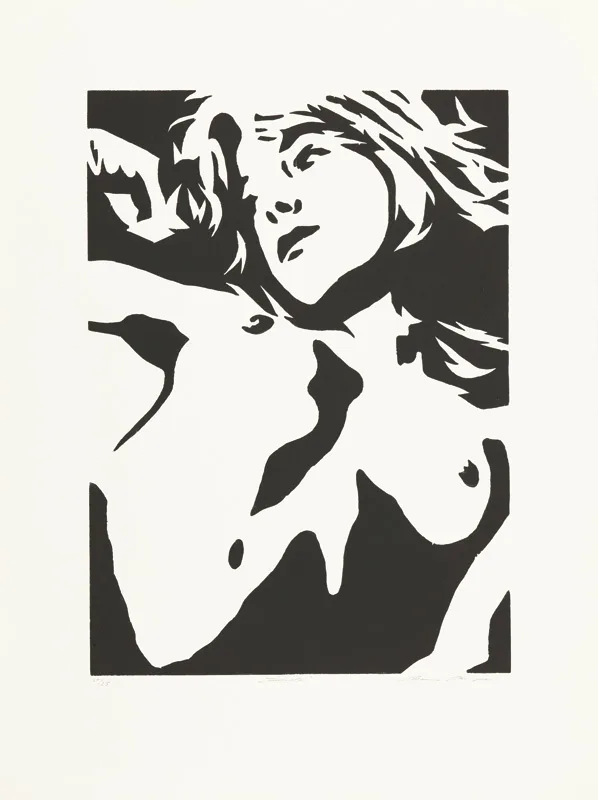 Holzschnitt: Female