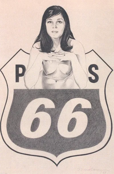 Mel Ramos: Miss Sixty Sixer