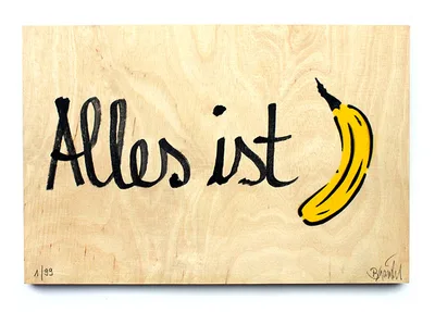 Thomas Baumgärtel: Alles ist Banane