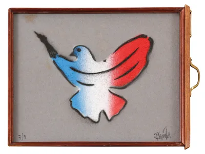 Thomas Baumgärtel: Peace for Paris!