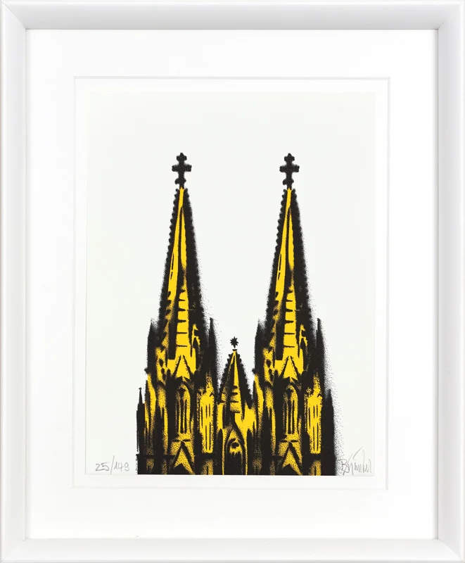 Kölner Dom (mit Rahmen)